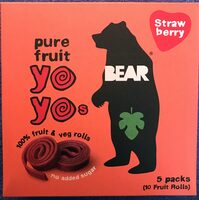 Pure fruit Yoyos jahody