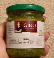 Organic green pesto