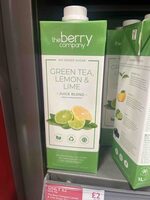 Green Tea, Lemon & Lime Juice Blend