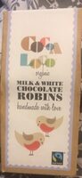 Milk & White Chocolate Robins