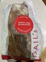 Waste-less sourdough bread
