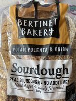 Potato polenta & onion sourdough
