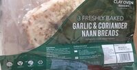 Garlic and coriander nann breads