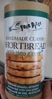 Handmade Classic Shortbread with Stem Ginger