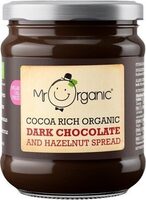 Organic Dark Chocolate & Hazelnut Spread 6 x 200G