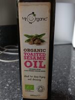 Organic toasted sesame oil