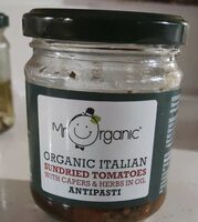 Italian Organic Sundried Tomatoes With Capers & Herbs In Oil