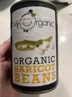 Organic haricot beans