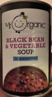 Mr Organic Black bean & vegetable soup