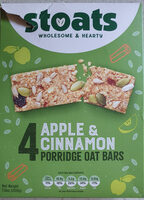 Apple and Cinnamon Porridge Oat Bars