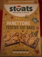 Panettone Festive Oat Bars