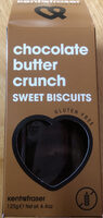 Chocolate butter crunch sweet biscuits