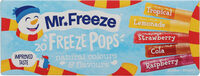 Mr Freeze Freeze Pops