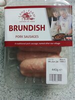 Pork sausages