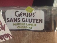 GENIUS SANS GLUTEN MUFFINS saveur chocolat