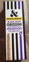 & Mollica Black Olive Grissini