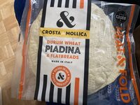 Durum Wheat Piadina