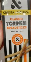 Classic torinesi breadstick