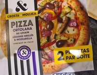 Pizza Ortolana - Légumes grillés & Mozzarella