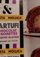 TARTUFI chocolat noisettes 2 Truffes glacees