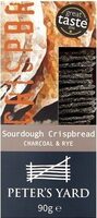 Charcoal & Rye Sourdough Crispbread