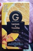Lemon & vanilla green tea