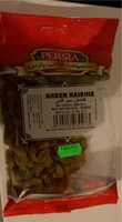 Green raisins