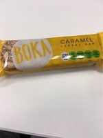 Caramel cereal bar