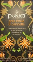 Thé Vert Sencha Anis étoilé Cannelle Bio - 20 Sachets - Pukka