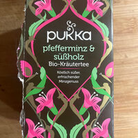 Pukka pfefferminz & süßholz tee