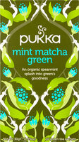 Organic Mint Matcha Green Green Tea Sachets