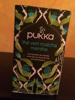 Thé vert matcha menthe