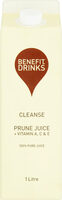 Benefit Drinks Cleanse Prune Juice + Vitamin A, C & E 1 Litre