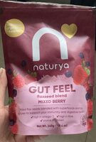 Gut Feel flaxseed blend mixed berry