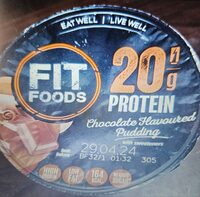 Fit Food Chocolate Flavoured pudding