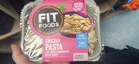 Chicken Pasta Carbonara Style with Smoked Bacon Pieces