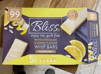 Bliss lemon whip bars