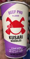 Beef pho flavored kisari noodles
