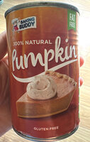 100% natural pumpkin puree