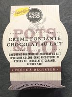 Crème fondante chocolat au lait