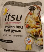 Korean BBQ beef gyoza