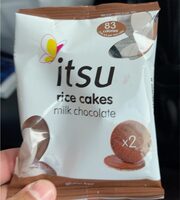 Itsu rice cakes milk chicolate