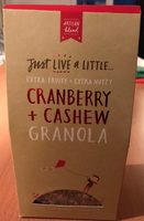 Just Live a little Cranberry & Cashew
