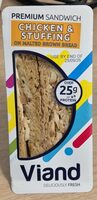 Chicken & Stuffing on Malted Brown Bread