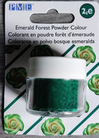 Colorant en poudre forêt d'émeraude