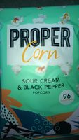 Propercorn Sour Cream & Black Pepper Popcorn