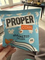 Sea Salted Popcorn