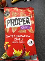 Sweet Sriracha Chilli Lentil Chips