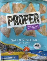 Salt & Vinegar Lentil Chips