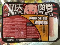 Pork slices